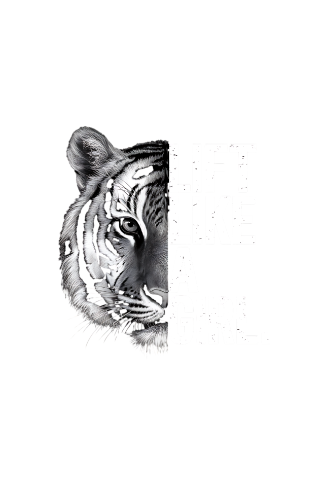 Lift like a Girl Gym Motivational Tee for Women (Unisex Fit) - Unfiltered