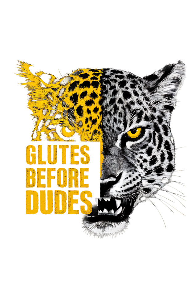 Glutes Before dudes Unisex T-Shirt | Unfiltered - Unfiltered