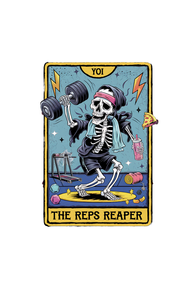 The Reps Reaper Tarot Inspired Design Unisex | Unfiltered - Unfiltered