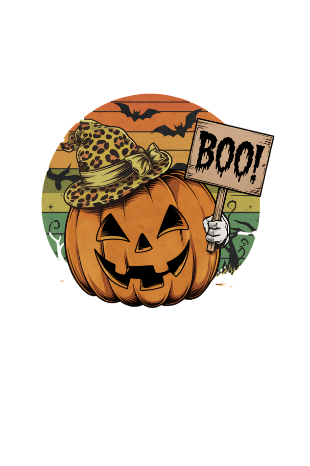 Retro Pumpkin Halloween Unisex T-shirt | Unfiltered - Unfiltered