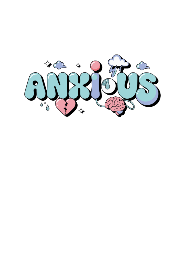 Anxious Unisex Hoodie | Unfiltered - Unfiltered