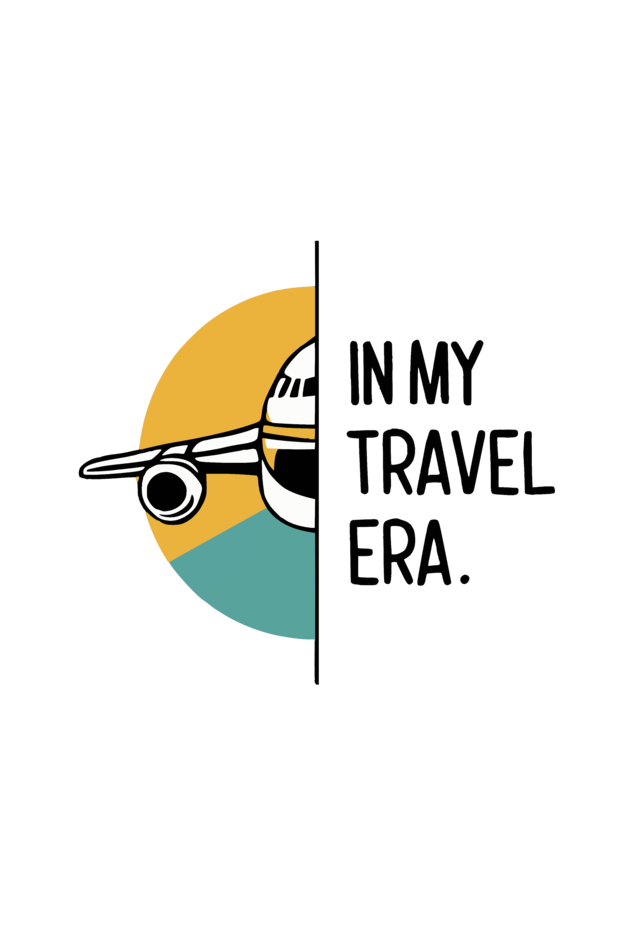 In My travel Era (plane design) Unisex Sweatshirt | Unfiltered - Unfiltered