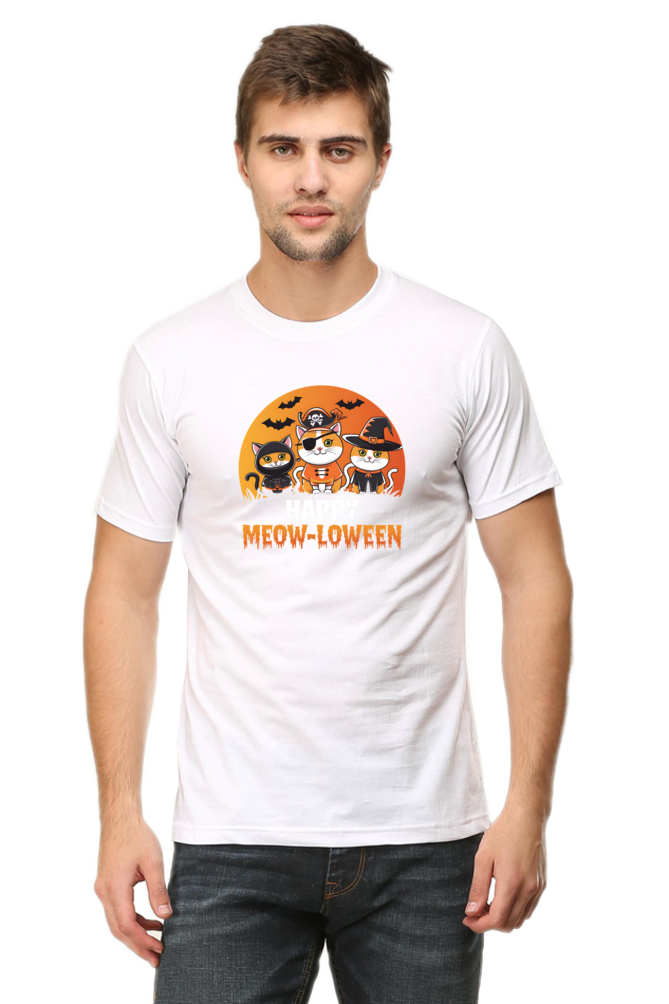 Happy Meow-o-loween Retro Cat design | Unisex - Unfiltered