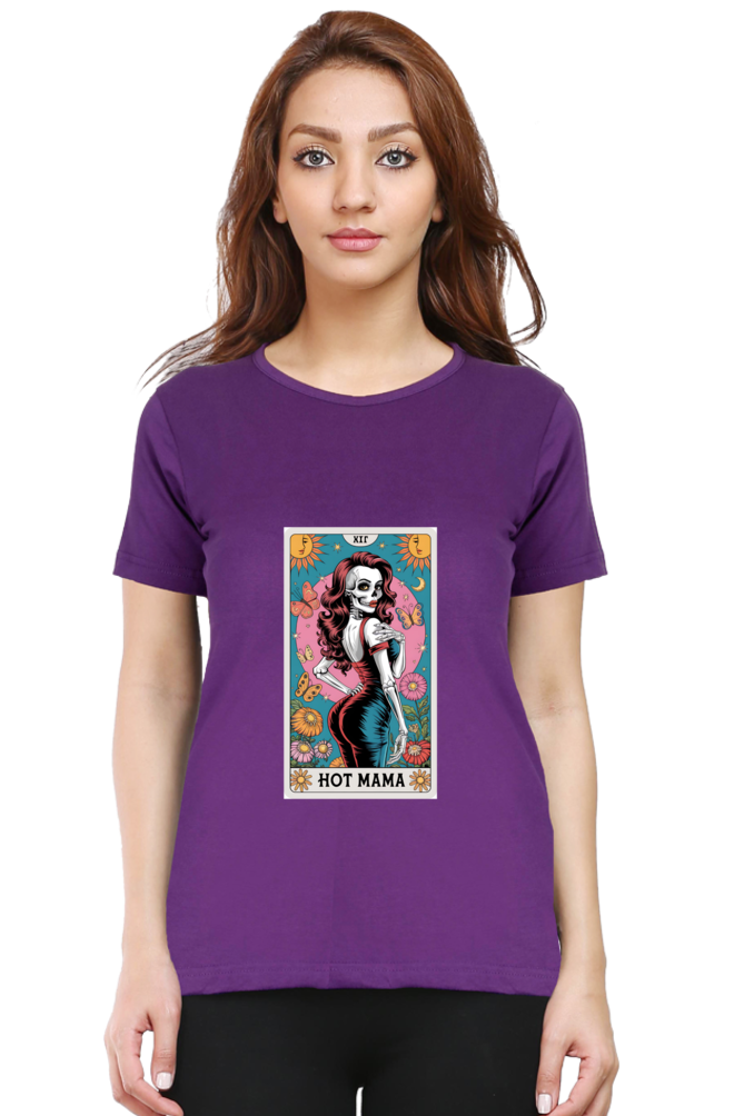 The Hot Mama Skeleton side profile T-shirt for women | Unfiltered - Unfiltered
