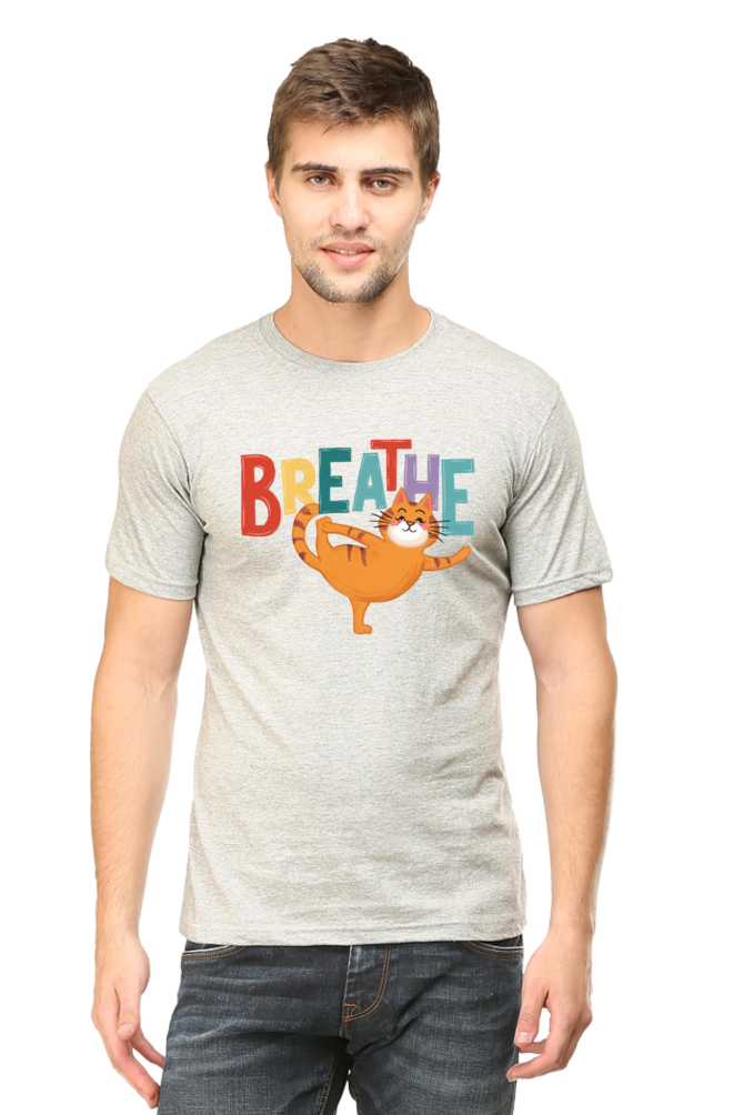 Breathe Kawaii Cat Unisex T-Shirt | Unfiltered - Unfiltered
