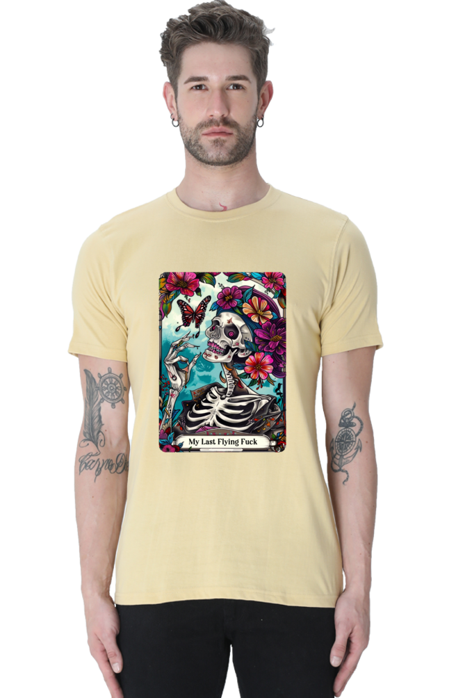 My Last Flying Fuck Tarot Card Unisex T-shirt|Unfiltered - Unfiltered