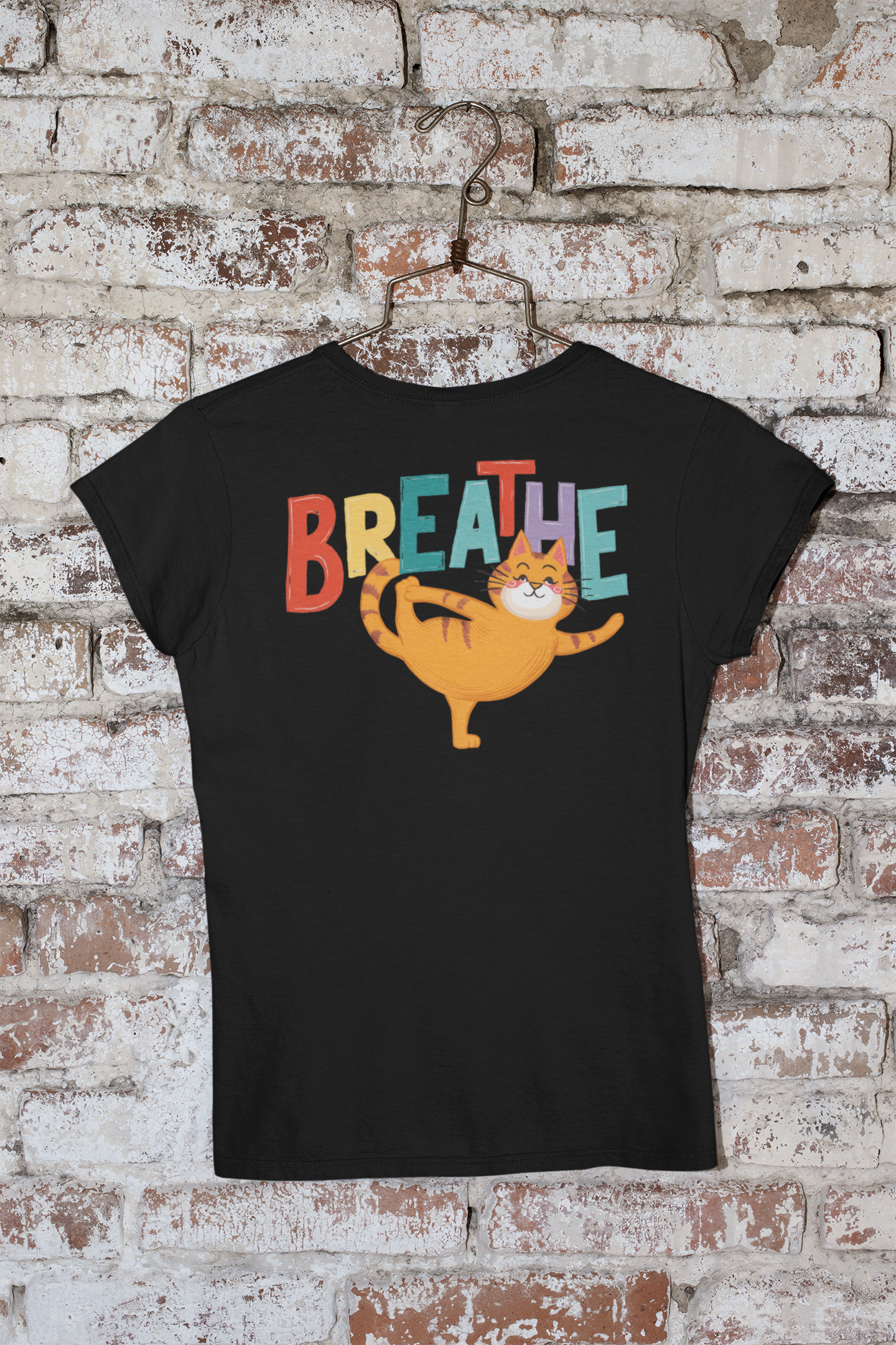 Breathe Kawaii Cat Unisex T-Shirt | Unfiltered - Unfiltered