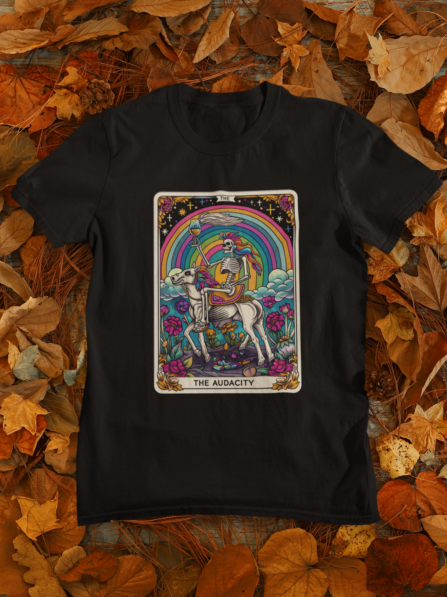 The Audacity Tarot Card Unisex Tshirt | Unfiltered - Unfiltered