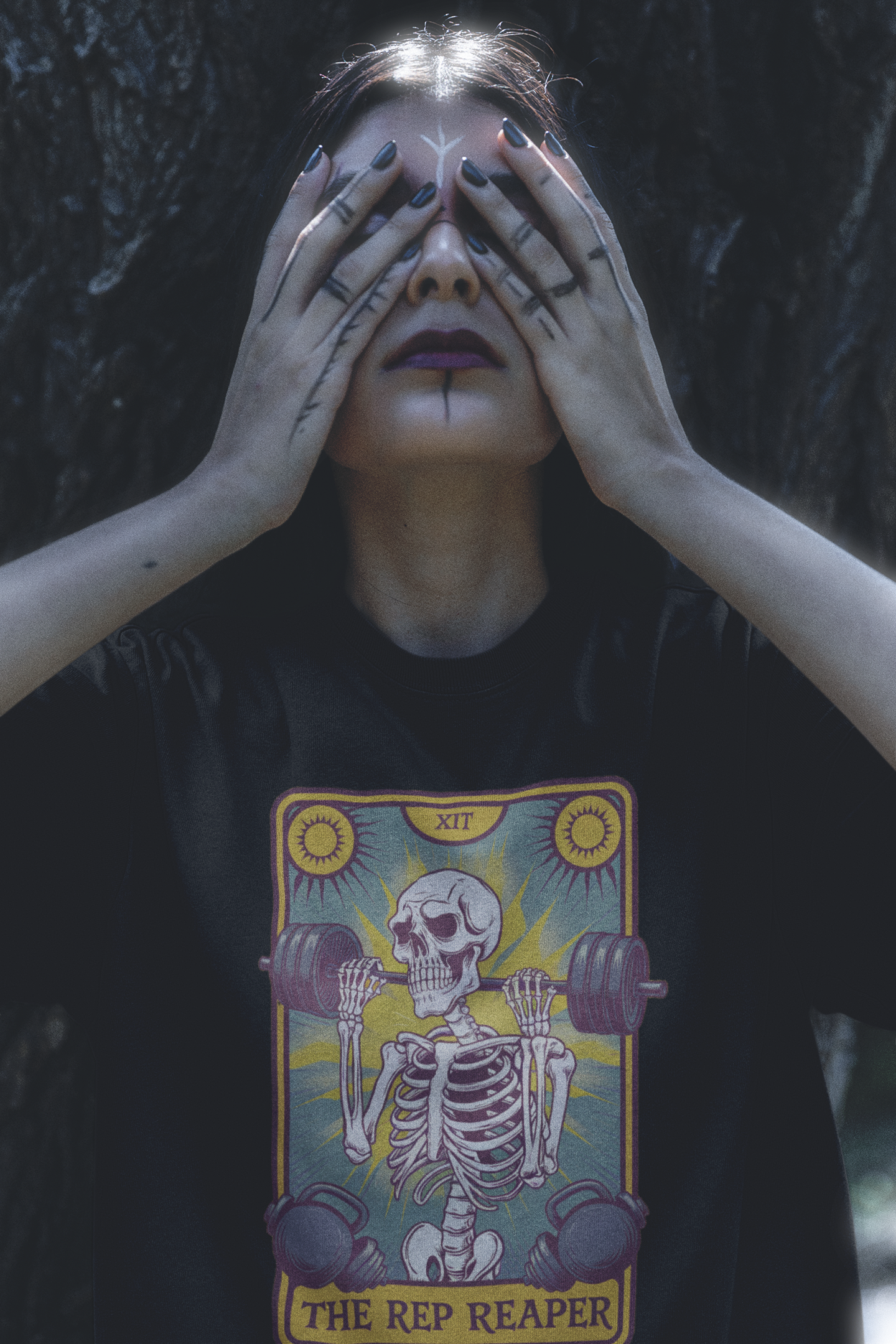 The Reps Reaper in yellow Unisex Gym Meme TShirt| Unfiltered - Unfiltered