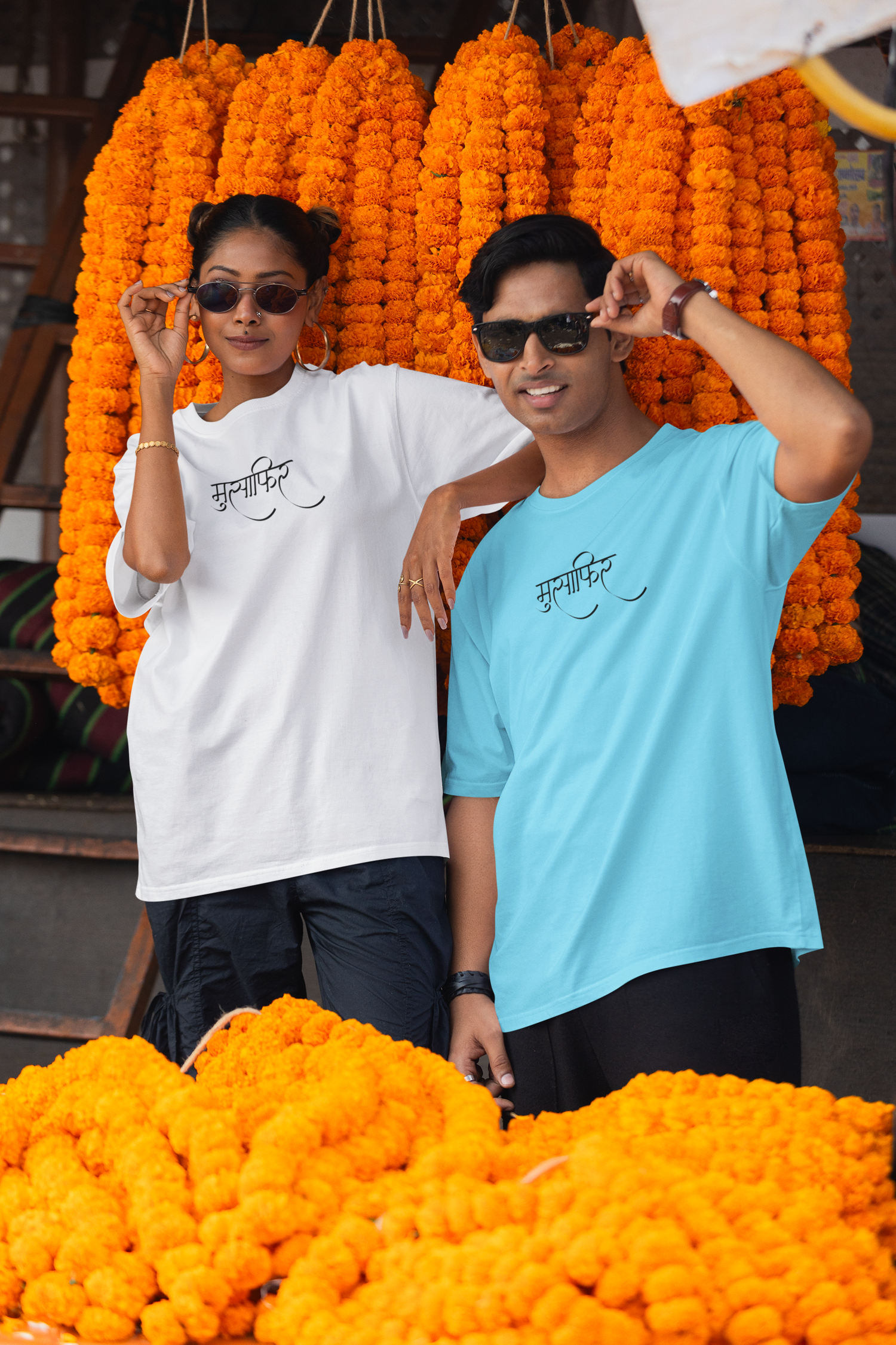 Oversized Unisex Travel Tees in Terrycotton