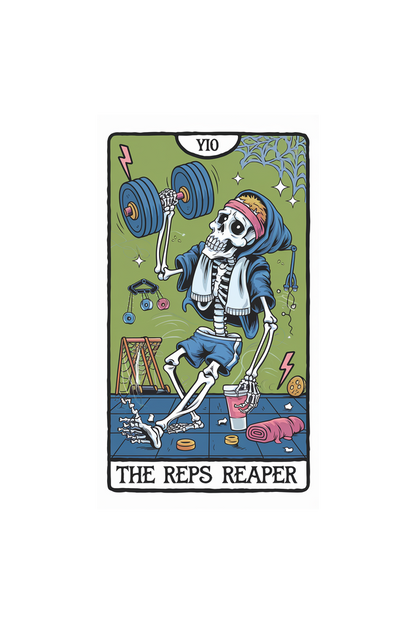 The Reps Reaper in green Tarot Card Inspired Design | Unfiltered