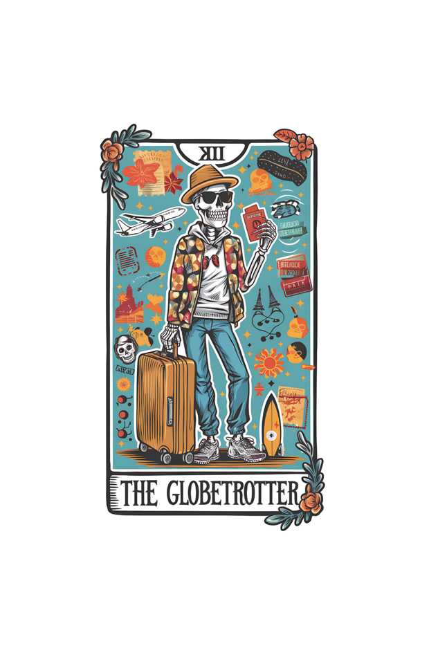 Globetrotter Tarot Card Unisex T-Shirt | Unfiltered