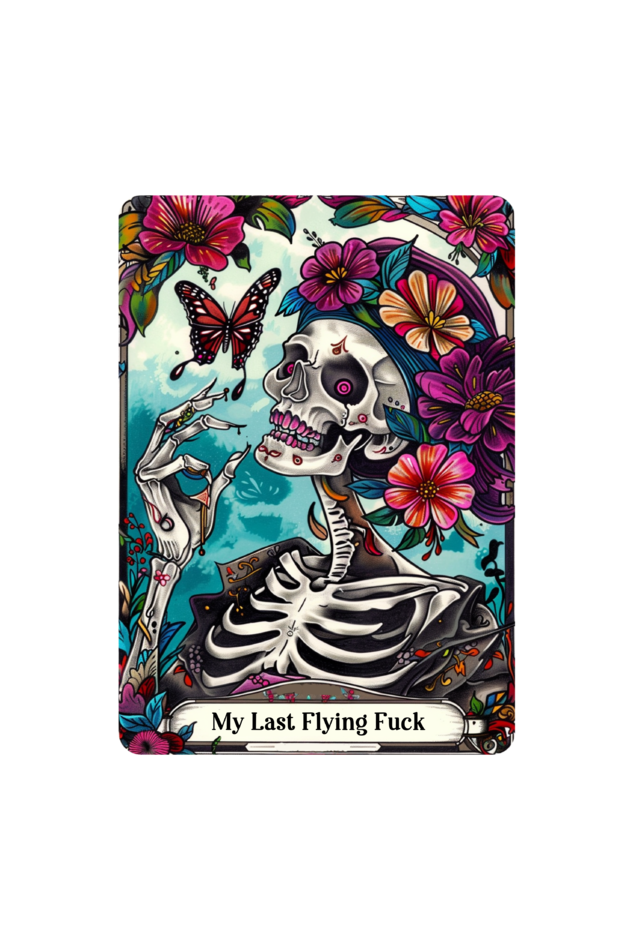 My Last Flying Fuck Tarot Card Unisex T-shirt|Unfiltered