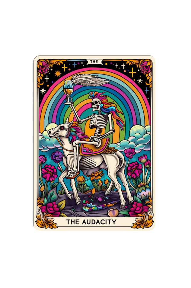 The Audacity Tarot Card Unisex Tshirt | Unfiltered