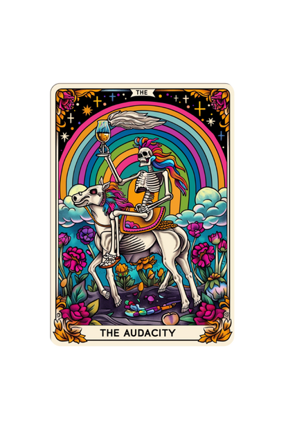 The Audacity Tarot Card Unisex Tshirt | Unfiltered