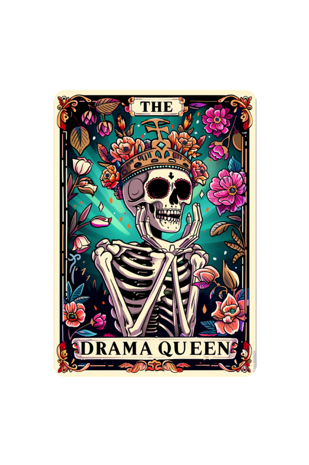 The Drama Queen Tarot Card T-Shirt for women| Unfilttered