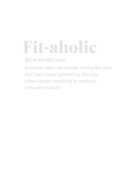 Fit-aholic Unisex T-Shirt | Unfiltered