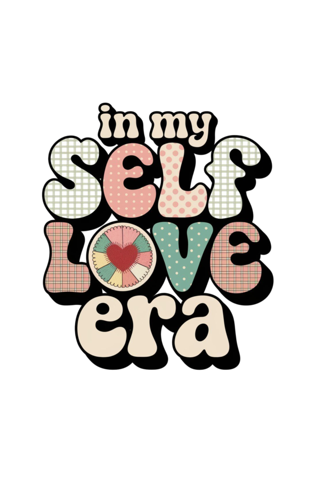 In my self love Era (Back) & heart design (on left pocket area ) Unisex Hoodie | Unfiltered