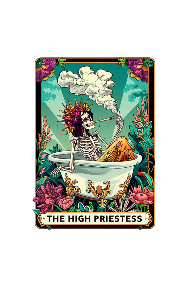 The High Priestess Tarot inspired Unisex T-Shirt | Unfiltered - Unfiltered