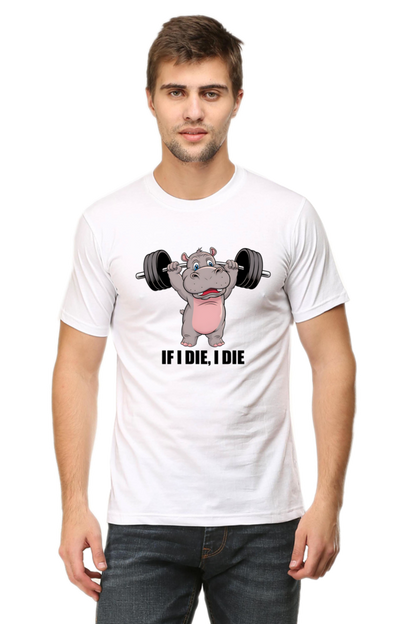 Mudeng , I die if I die Unisex workout T-shirt| Unfiltered