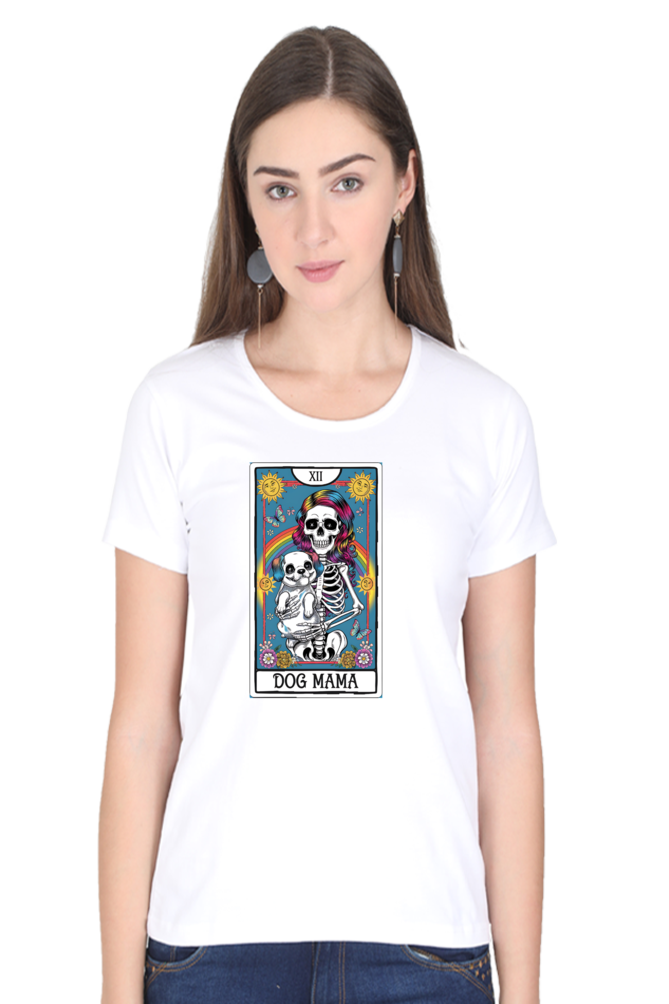 The Dog Mom Tarot Design Inspired T-Shirt for Women | Unfiltered - Unfiltered