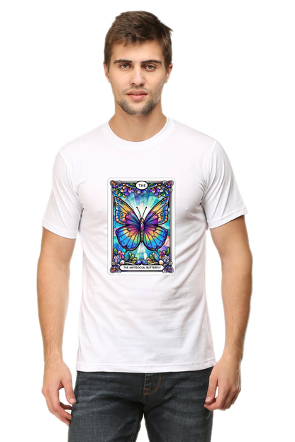 The Anti-social Butterfly Unisex Tarot T-shirt | Unfiltered