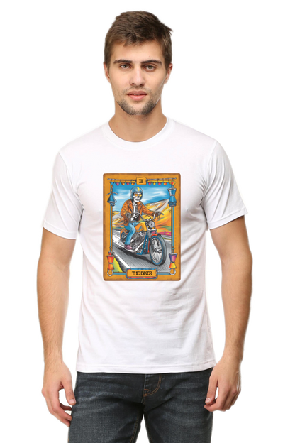 The Biker Skeleton Tarot T-Shirt Unisex | Unfiltered