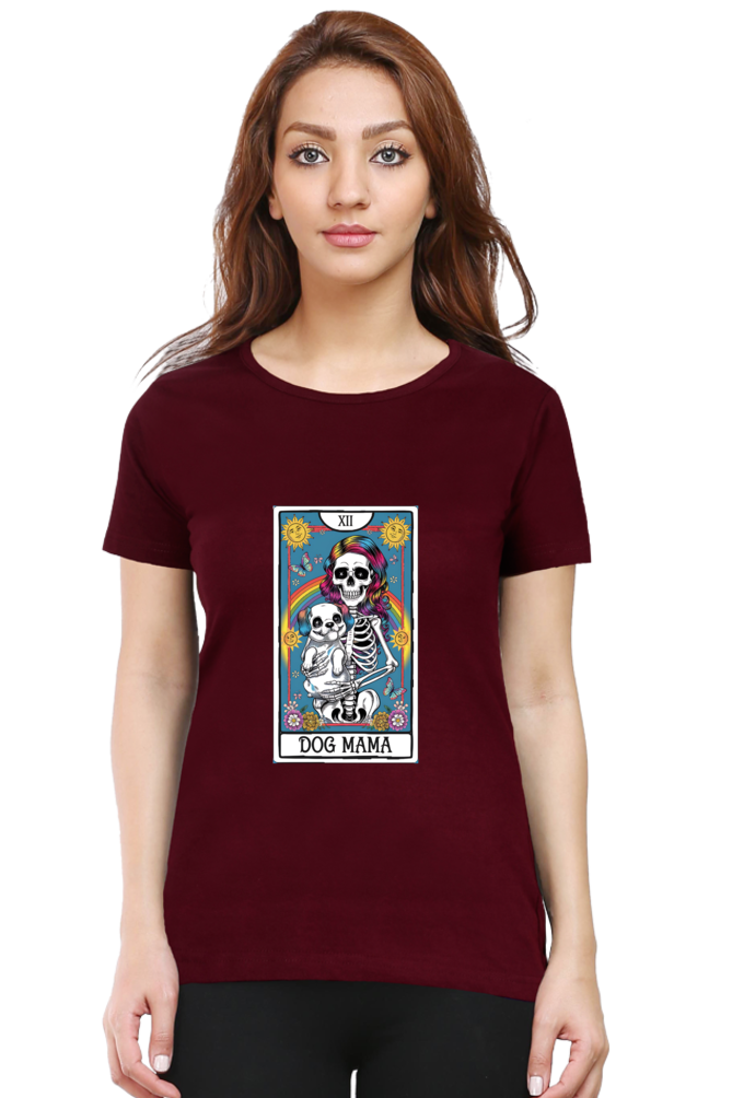 The Dog Mom Tarot Design Inspired T-Shirt for Women | Unfiltered - Unfiltered