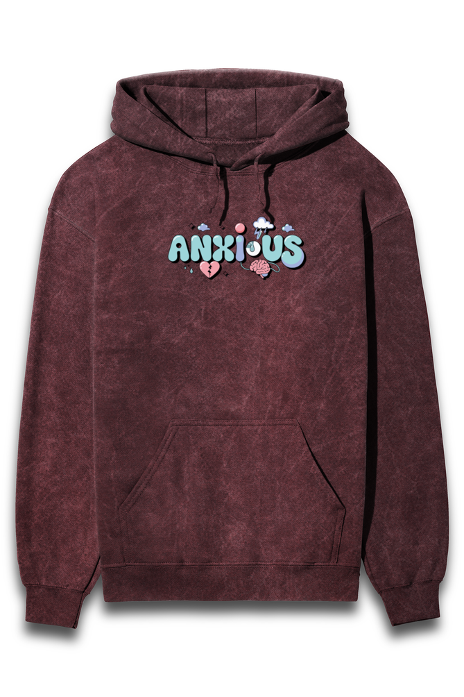 Anxious Unisex Hoodie | Unfiltered