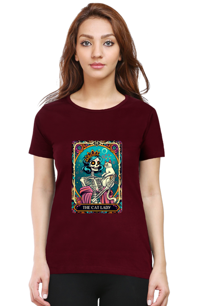 The cat Lady Unised T-Shirt for women | Unfiltered