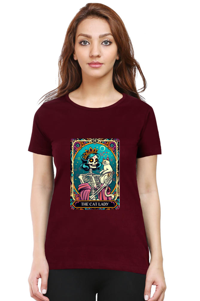 The cat Lady Unised T-Shirt for women | Unfiltered