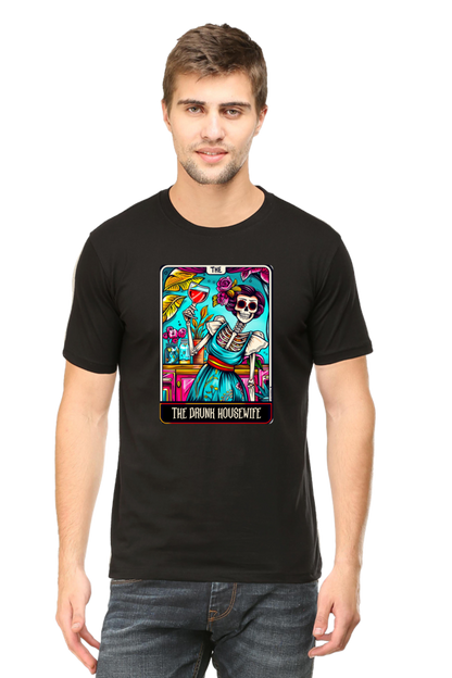 The Drunk Housewife Tarot T-shirt in Unisex fit | Unfiltered