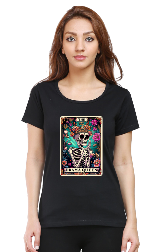 The Drama Queen Tarot Card T-Shirt for women| Unfilttered