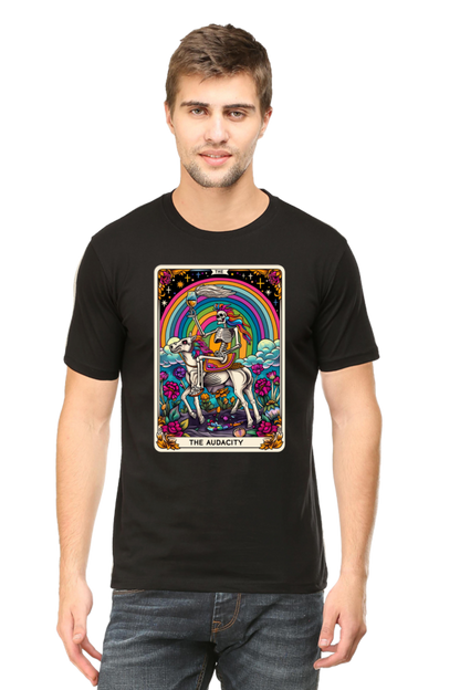 The Audacity Tarot Card Unisex Tshirt | Unfiltered