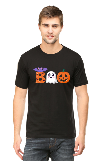 BOO Halloween Unisex Design with Purple bats| Unfiltered