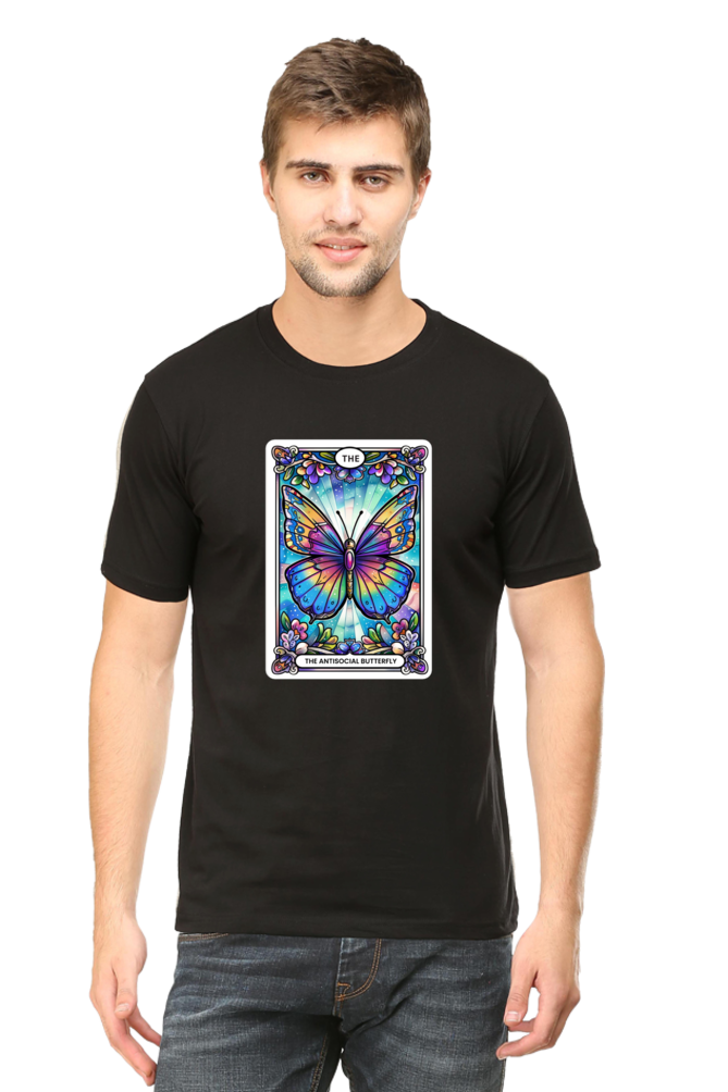 The Anti-social Butterfly Unisex Tarot T-shirt | Unfiltered