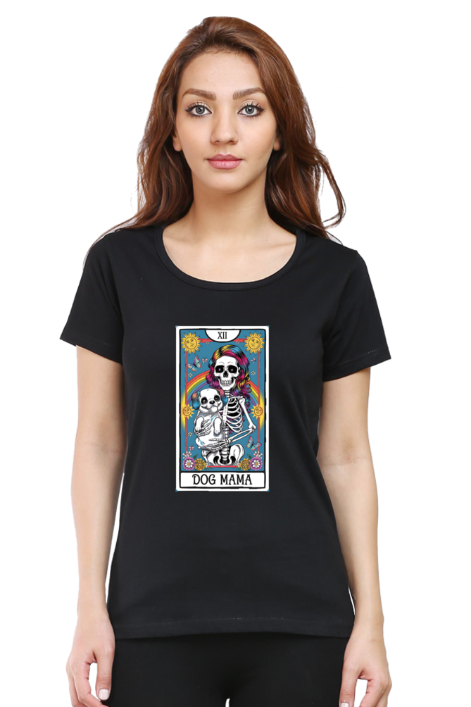 The Dog Mom Tarot Design Inspired T-Shirt for Women | Unfiltered - Unfiltered