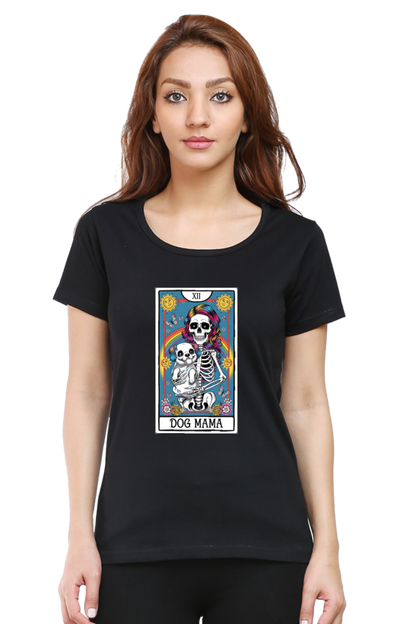The Dog Mom Tarot Design Inspired T-Shirt for Women | Unfiltered - Unfiltered