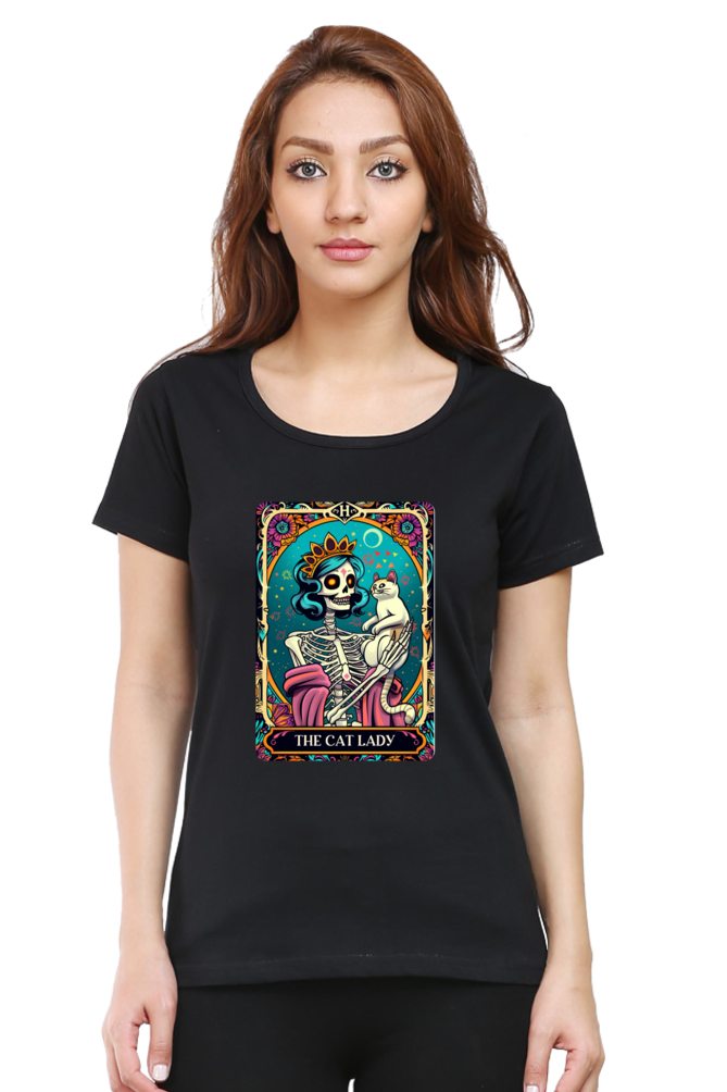 The cat Lady Unised T-Shirt for women | Unfiltered