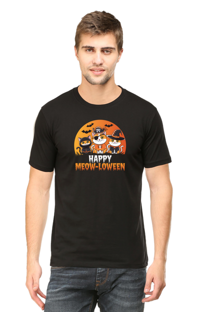 Happy Meow-o-loween Retro Cat design | Unisex