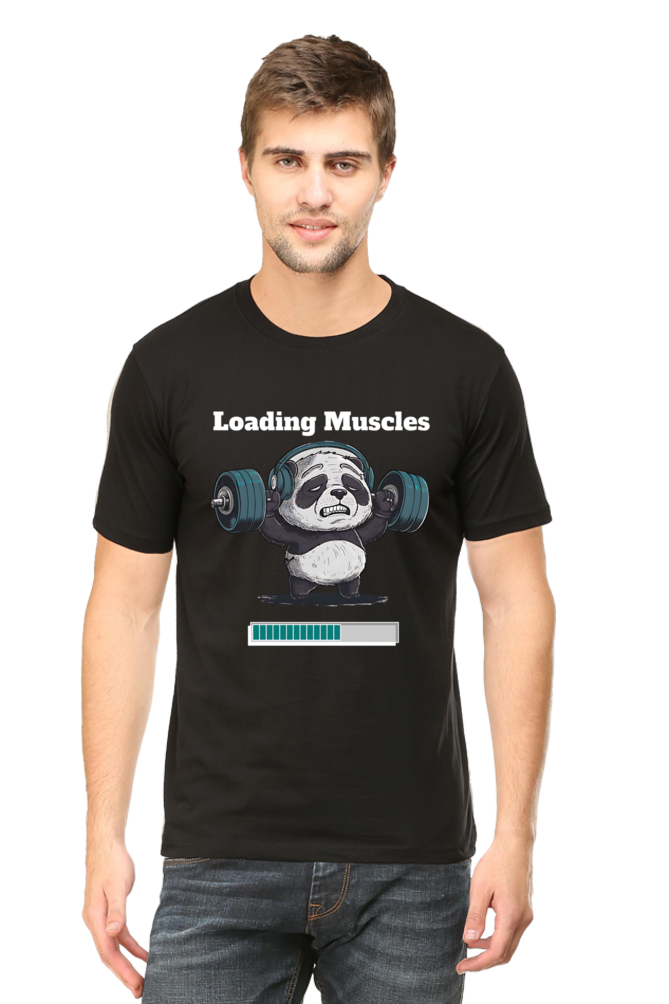 Loading Muscles Gym Meme T-Shirt Unisex | Unfiltered