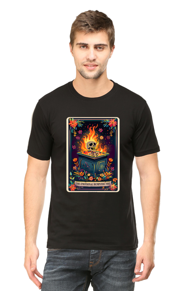 The Emotional Dumpster Tarot Card Unisex T-shirt