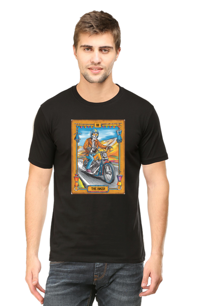 The Biker Skeleton Tarot T-Shirt Unisex | Unfiltered