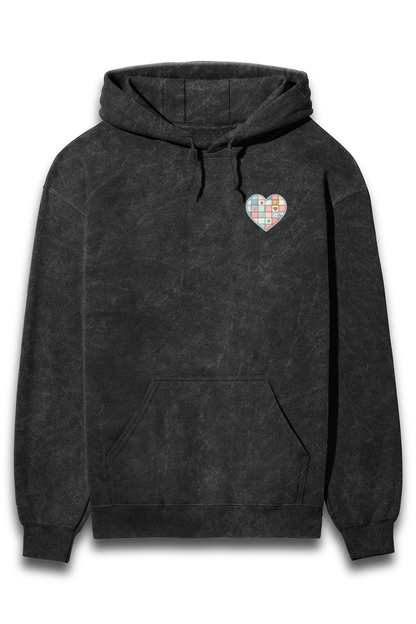 In my self love Era (Back) & heart design (on left pocket area ) Unisex Hoodie | Unfiltered