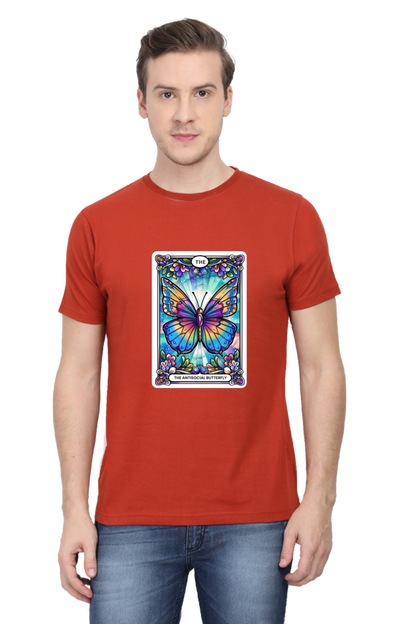 The Anti-social Butterfly Unisex Tarot T-shirt | Unfiltered