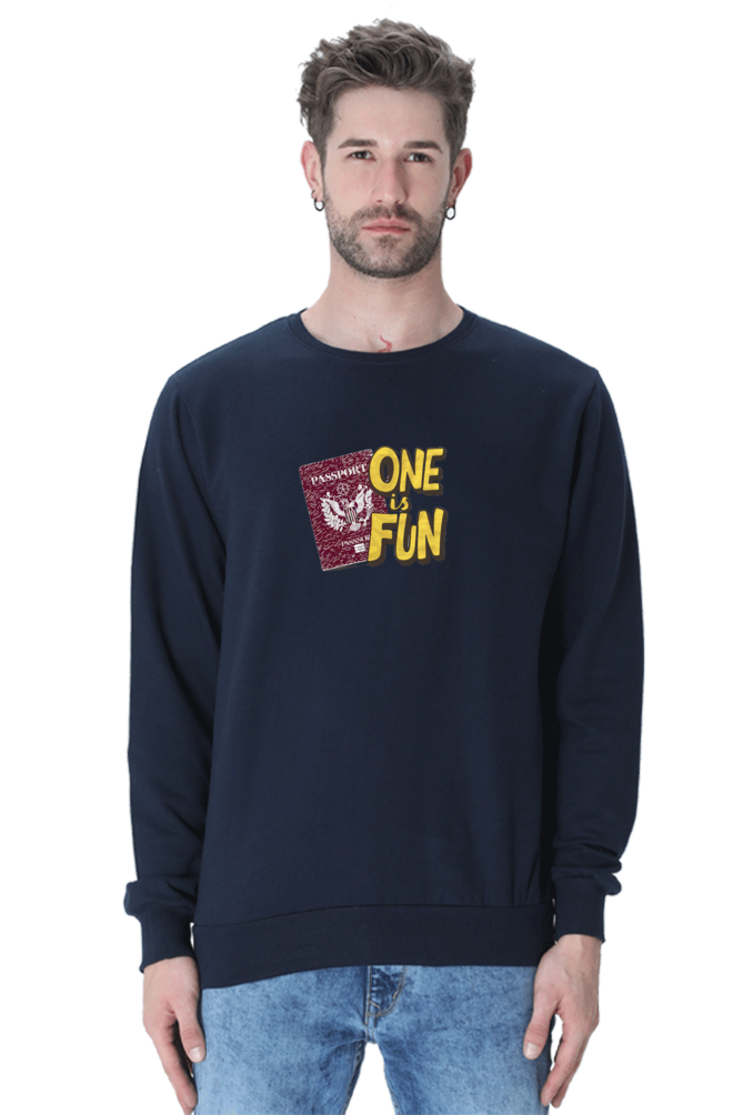 One is Fun Unisex Sweatshirt | Unfiltered - Unfiltered