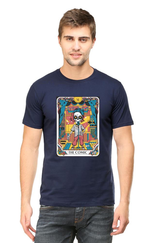 The Comic Skeleton Tarot Design Unisex T-Shirt| Unfiltered