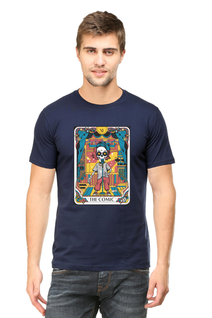 The Comic Skeleton Tarot Design Unisex T-Shirt| Unfiltered