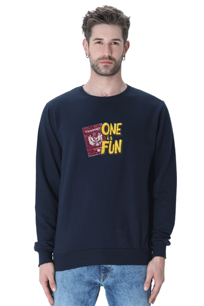 One is Fun Unisex Sweatshirt | Unfiltered - Unfiltered