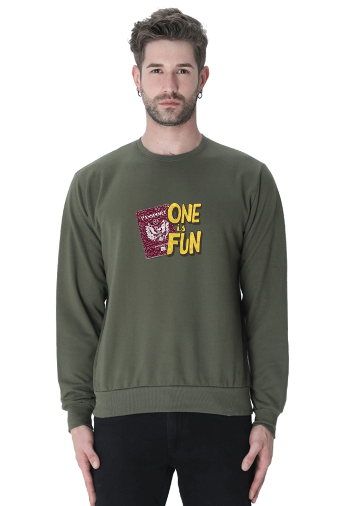 One is Fun Unisex Sweatshirt | Unfiltered - Unfiltered
